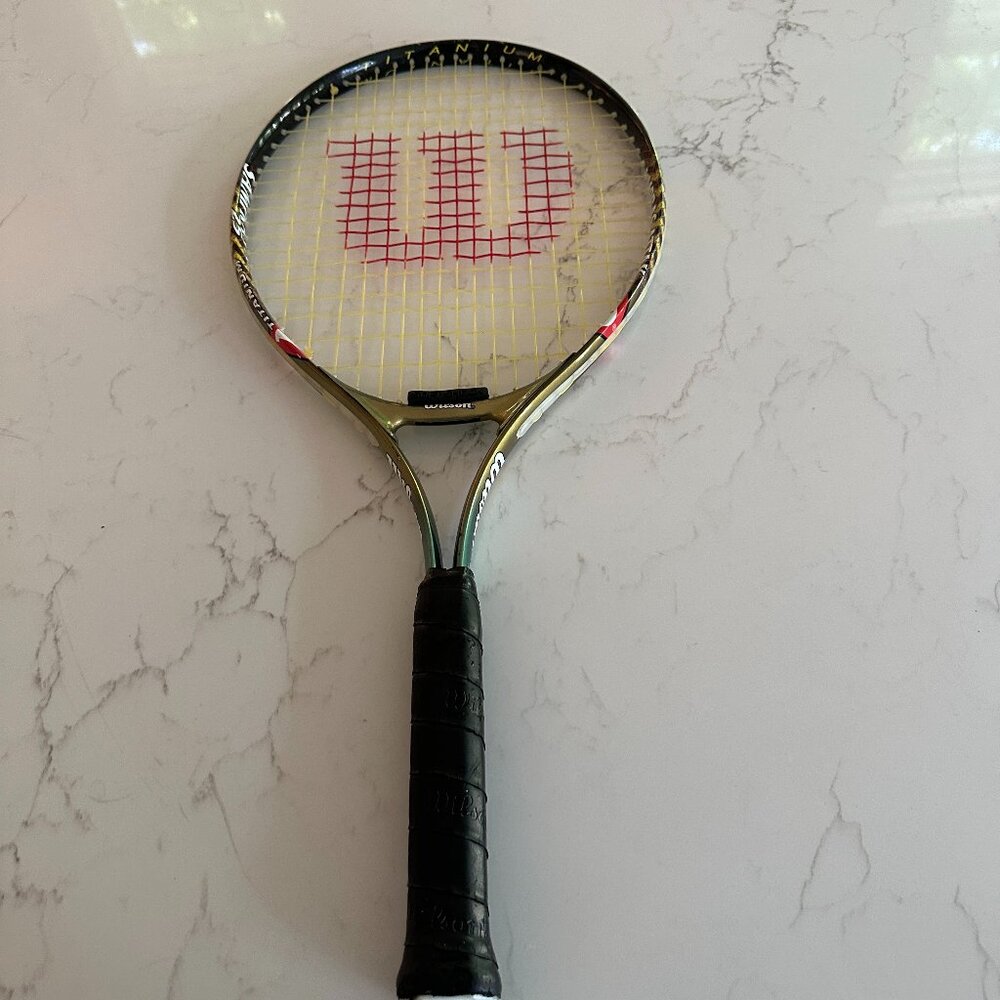 Wilson Titanium Sampras Attak 25 3 7/8" Racket